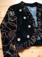 schwarze französische Jacke Bolero Blazer Samtjacke Samtbolero Berlin - Reinickendorf Vorschau