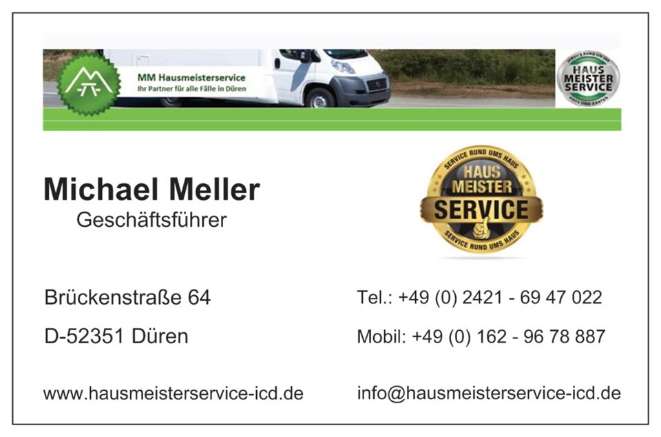 MM Hausmeisterservice- Ihr Partner für Haus und Garten in Düren