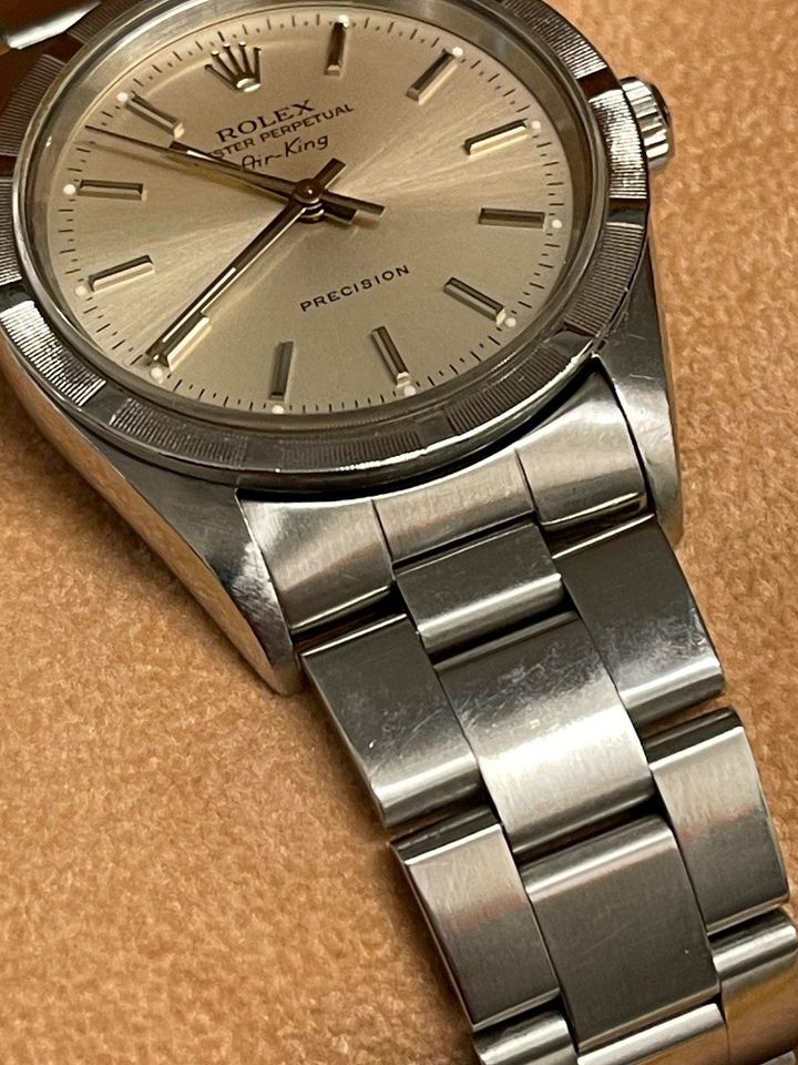 ROLEX AIR KING 14010 VINTAGE - NEW SERVICE - Certified Pre Owned in Karlsruhe