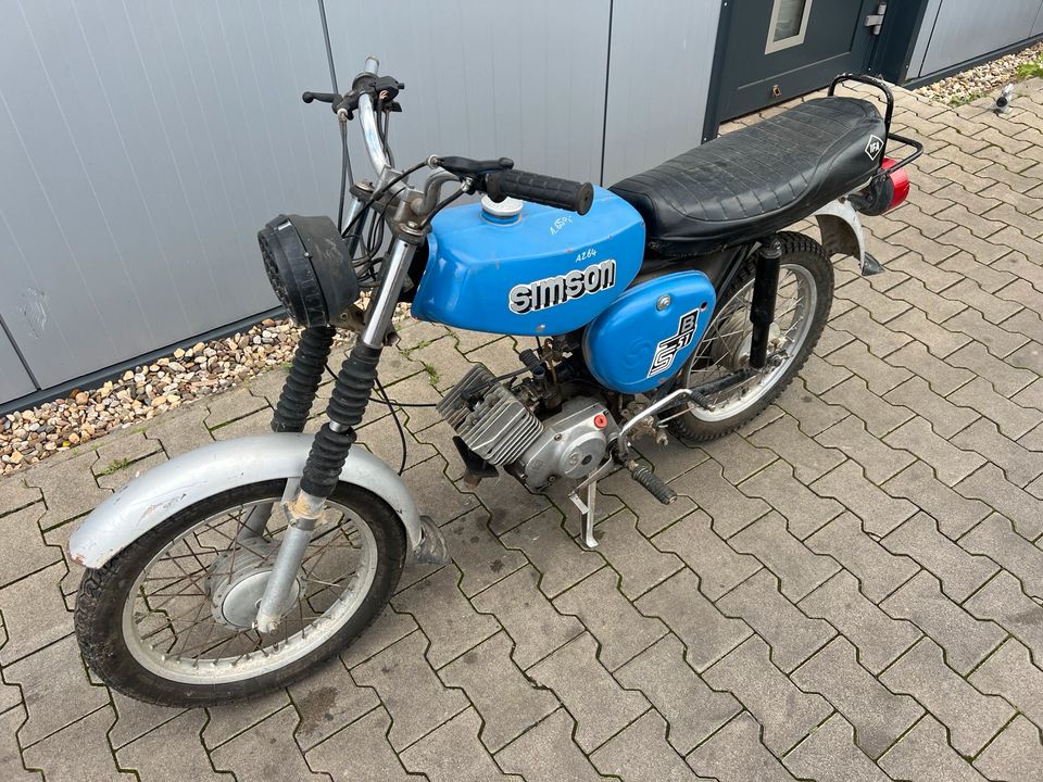 Simson S51 S51N 1981 3-Gang Moped Mofa Roller A264 in Osterweddingen