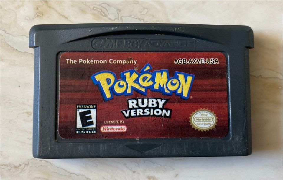 Pokemon Ruby Version / Rubin Edition - Nintendo Gameboy Advance in Bautzen