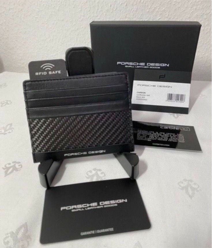 Porsche Design Carbon Cardholder sh6, RFID Kartenhalter Neu in Mainz