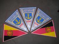 Original 5 Stück DDR Fahnen Wimpel Seesport Verband Ostalgie Bayern - Gauting Vorschau