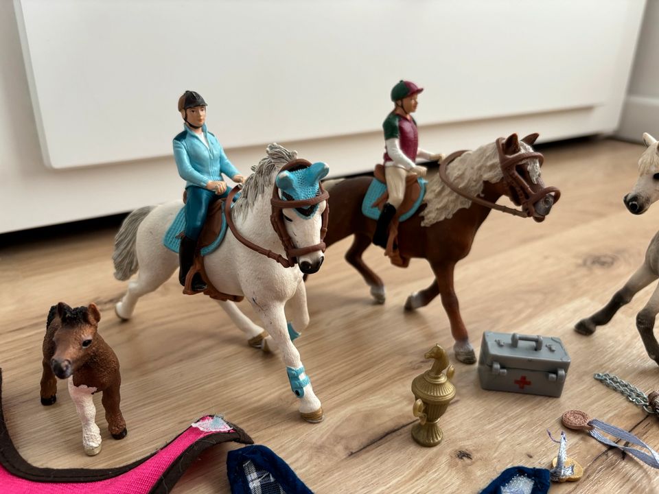 Schleich Pferd Reiter Fohlen Zubehör Kindertag in Berlin
