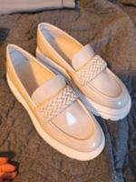 Loafer Schuhe Größe 38 beige NEU Niedersachsen - Schüttorf Vorschau