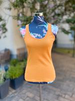 M 38 Träger Top Shirt orange Brandenburg - Cottbus Vorschau