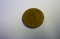 5 Pfennigmünze aus 1950 Brandenburg - Falkensee Vorschau