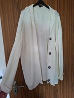 weißer Strick Cardigan Jaccke mit Kaputze Größe 44/46 Nordrhein-Westfalen - Telgte Vorschau