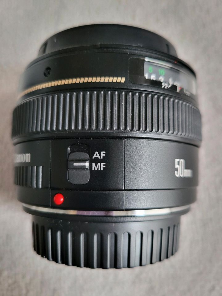 CANON 50mm f/1.4 EF, USM Objektiv für Canon EF-Mount in Laboe