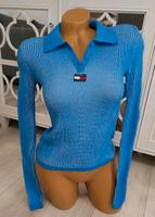 Damen Tommy Hilfiger Strickpullover blau Gr.XS Bergedorf - Hamburg Lohbrügge Vorschau