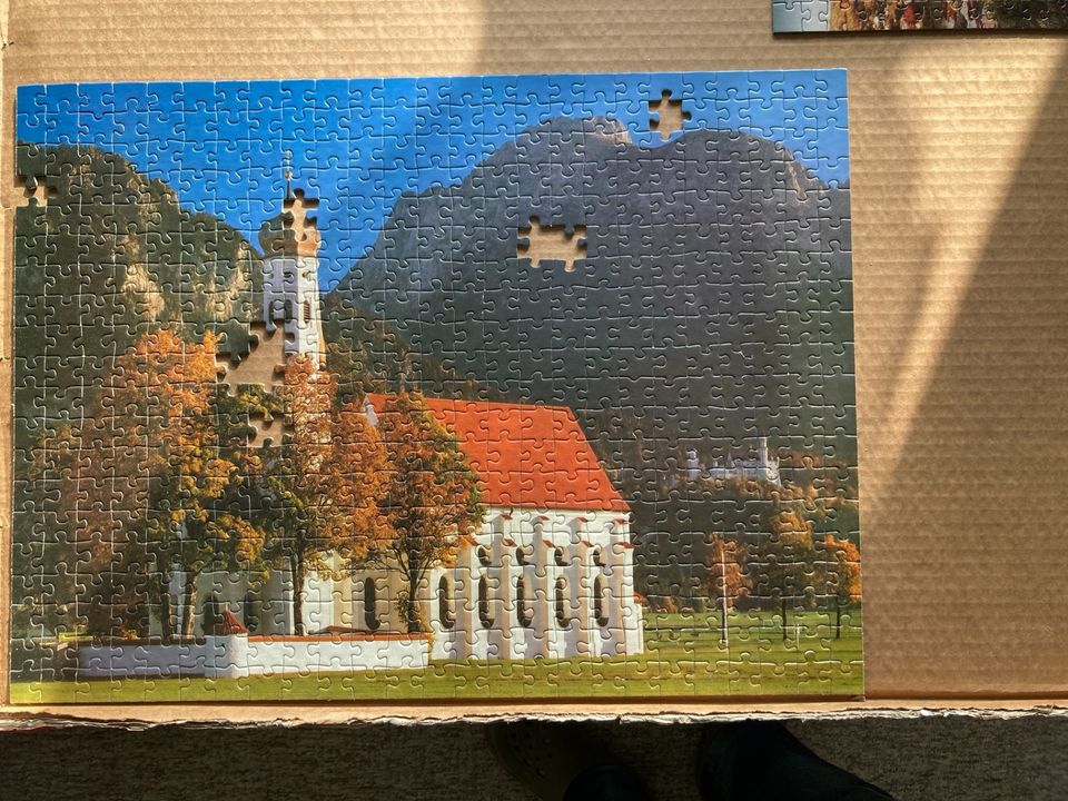 Unvollständiges Puzzle zu verschenken in Bardowick