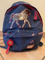 Kleiner Rucksack blau mit Glitzer-Einhorn Rheinland-Pfalz - Gundheim Vorschau