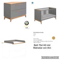 Paidi Sten Babybett, Kommode mit Wickelaufsatz im Set Sachsen-Anhalt - Sandersdorf Vorschau