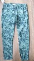 Neu Dame Hose Jeans Stretch 42 M L Blüten Blätter mint grün Bayern - Mering Vorschau