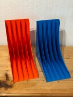 Schallplattenständer blau & orange Vinyl Schallplatten Nordrhein-Westfalen - Solingen Vorschau