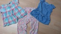 Set Sommer 122 Hose Bluse Tunika Jeans Blumen kariert Brandenburg - Potsdam Vorschau