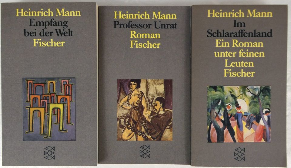 Heinrich Mann  Bücherauswahl in Würselen
