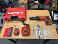 Hilti Wsr 22-A Akku Säbelsäge+2x Akku+Ladegerät+Koffer+Sägeblätte Mitte - Tiergarten Vorschau