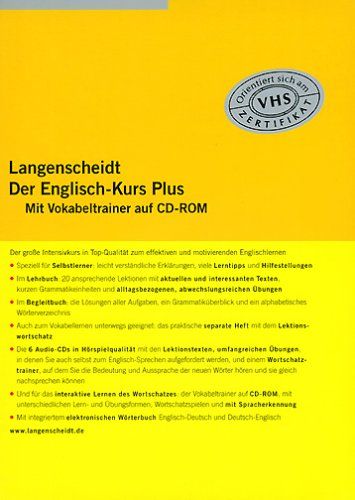 Langenscheidt. Die Sprachkurse Plus / Der Englisch-Kurs Plus in Wilster