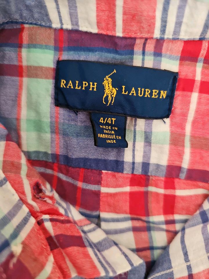 ☆Schnäppchen ☆POLO Ralph  Lauren  Jungen  Hemd  Gr. 98 oder 4T in Hamburg