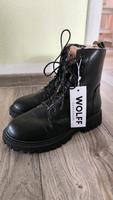 Wolff Echt Leder Winter Stiefel Schwarz 39 NEU Stiefellette Stall Sachsen - Aue Vorschau