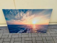 Wandbild Leinenbild 115xx75 cm Sonnenuntergang Dekoration Bild Baden-Württemberg - Reutlingen Vorschau