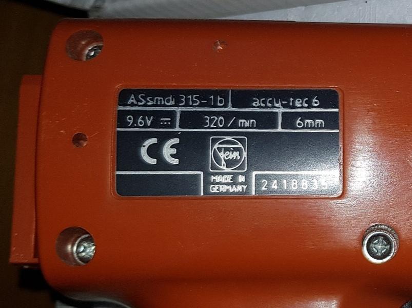 Fein Accu-Tec 6 Industrieschrauber 9,6V Akkuschrauber ASsmi 315 in Landsberg (Lech)