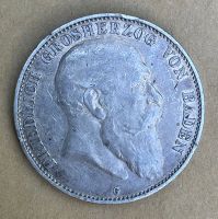 5 Reichsmark 1903 Friedrich von Baden, 900 Silber Baden-Württemberg - Karlsbad Vorschau