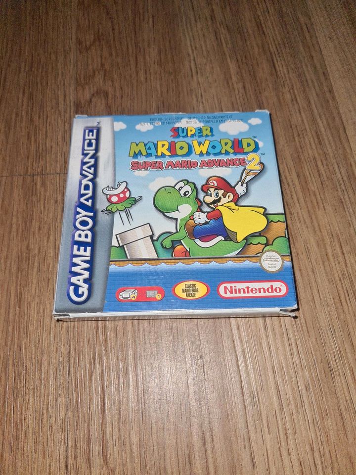 Nintendo Game Boy Advance Spiel Super Mario World Advance 2 in Bonn