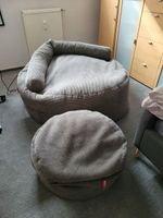 big bertha original XXL Sitzsack Sofa Hocker und Kissen grau Cord Herzogtum Lauenburg - Geesthacht Vorschau