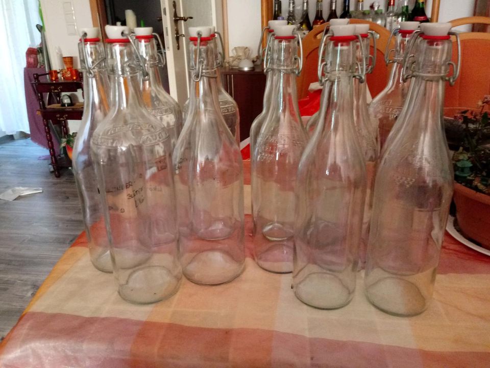 13 Bügelflaschen in Apolda