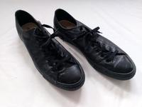 CONVERSE ALL STAR Classic Leder Chucks Gr. US 12 EUR 46.5 Schwarz Saarland - Lebach Vorschau