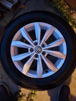 Original VW Salou Felgensatz Polo AW mit GoodYear EfficientGrip Schleswig-Holstein - Wewelsfleth Vorschau