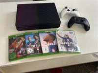 Xbox One S Fortnite Edition inkl. 2 Controllern und 4 Spielen Niedersachsen - Gehrde Vorschau