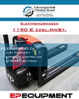 Elektrohubwagen EP-Equipment F4 Baden-Württemberg - Schwarzach Vorschau
