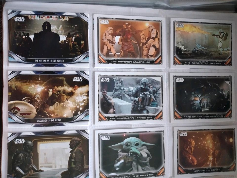 Star Wars The Mandalorian Trading Cards Topps Season 2 Base Cards in Babensham