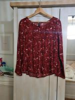 Multiblu Bluse Hemdbluse Sommerbluse gr L 40 weinrot Brandenburg - Trebbin Vorschau