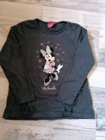 Sweatshirt Minnie Mouse Gr. 122 grau Glitzer Niedersachsen - Langelsheim Vorschau