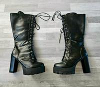 Stiefel 39 schwarz neuwertig Hessen - Sontra Vorschau