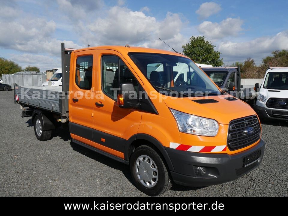 Ford Transit FT350 L4HA DoKa 3-Seitenkipper Klima AHK in Bad Salzungen