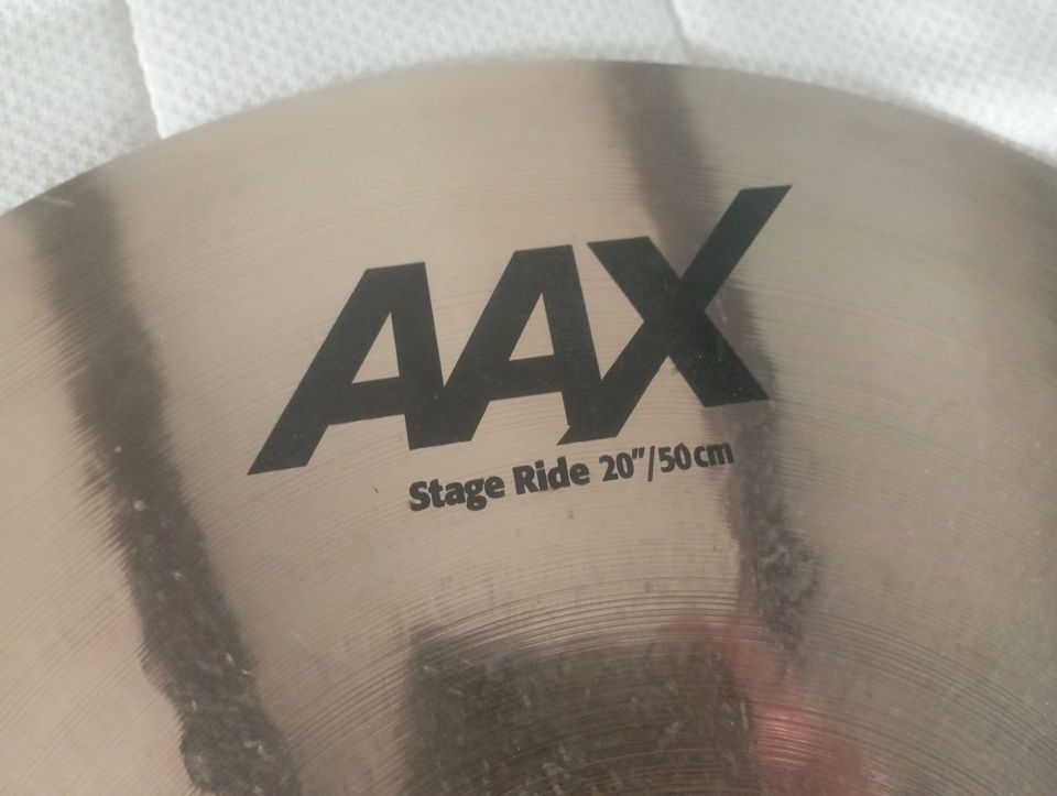 Schlagzeugbecken Sabian AAX Stage Ride 20" in Aarbergen