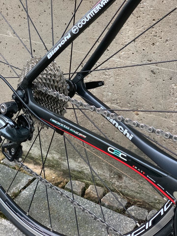 TOP ZUSTAND ! BIANCHI INFINITO CV Carbon Rennrad, Shimano Ultegra in Nürnberg (Mittelfr)