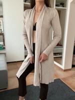 Cardigan Strickjacke XS - S beige lang mit Gürtel Sommer Bayern - Weiden (Oberpfalz) Vorschau