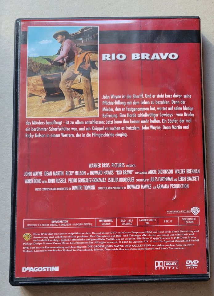 Rio Bravo - Western DVD mit John Wayne Dean Martin Ricky Nelson in Rheda-Wiedenbrück