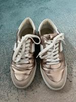 Boden Sneaker Nude Beige Metallic Rosé Gold 39 Hessen - Heuchelheim Vorschau