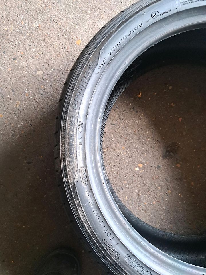 4 Sommerreifen 215 45 R18 89V Hankook 8,5mm DOT 4520 in Osnabrück