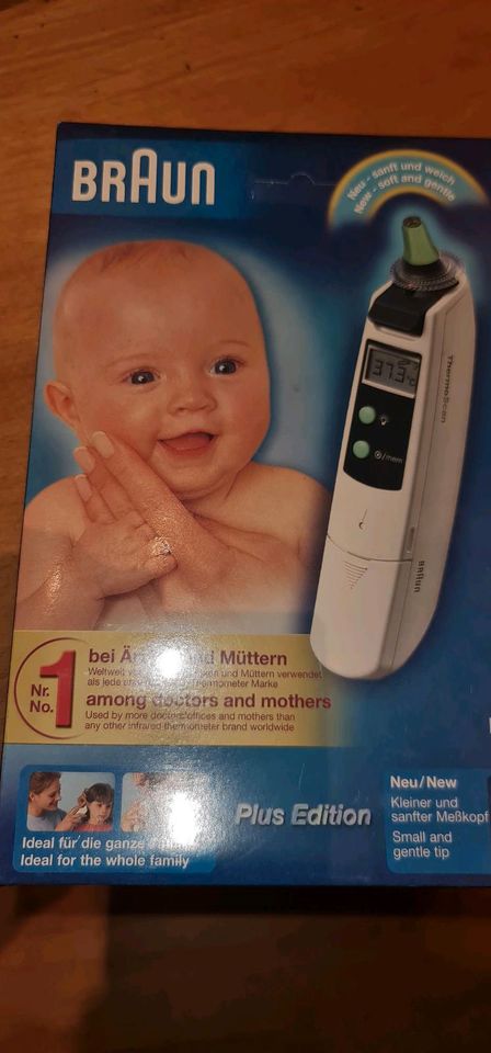 Braun Plus Edition Ohrthermometer Fiebermesser Körpertemperaturme in Titz