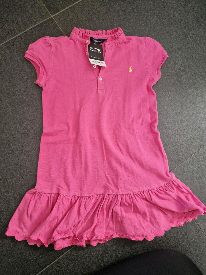 Ralph Lauren Polo Polokleid Kleid pink Mädchen Gr. 128 NEU in Dresden