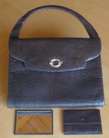 Handtasche + Accessoires aus echtem Eidechsleder braun Vintage Kiel - Neumühlen-Dietrichsdorf-Oppendorf Vorschau