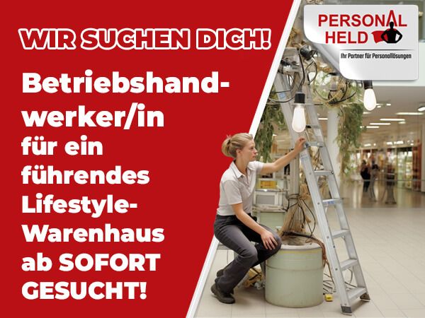 Job / Arbeit, Lagerhelfer (all gender), Personalheld in Kassel